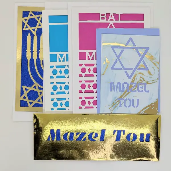 Jewish Celebrations Card Set of 3