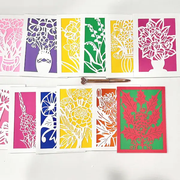 Birth Month Flower Collection Set of 12