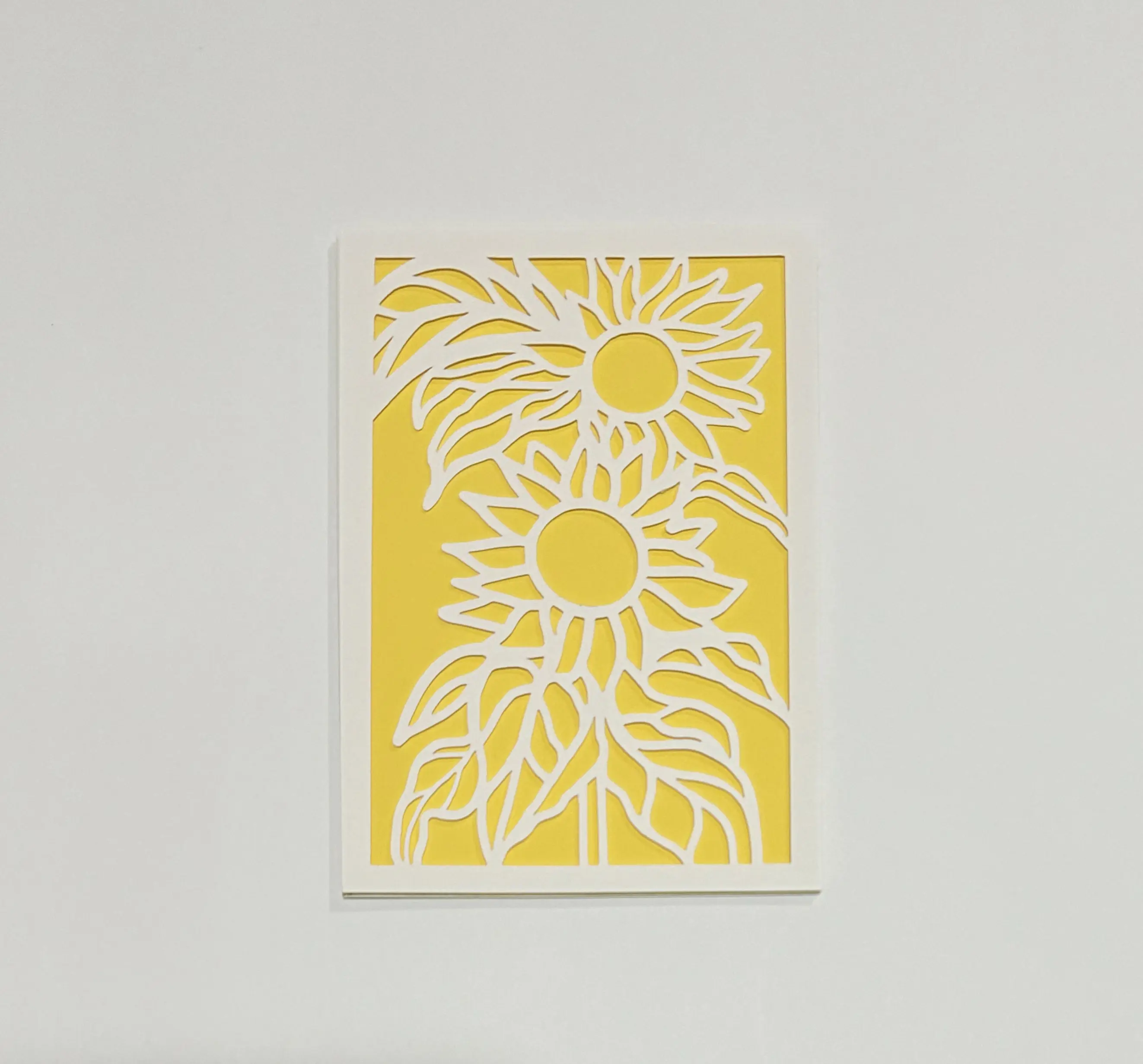 Sunflower Card