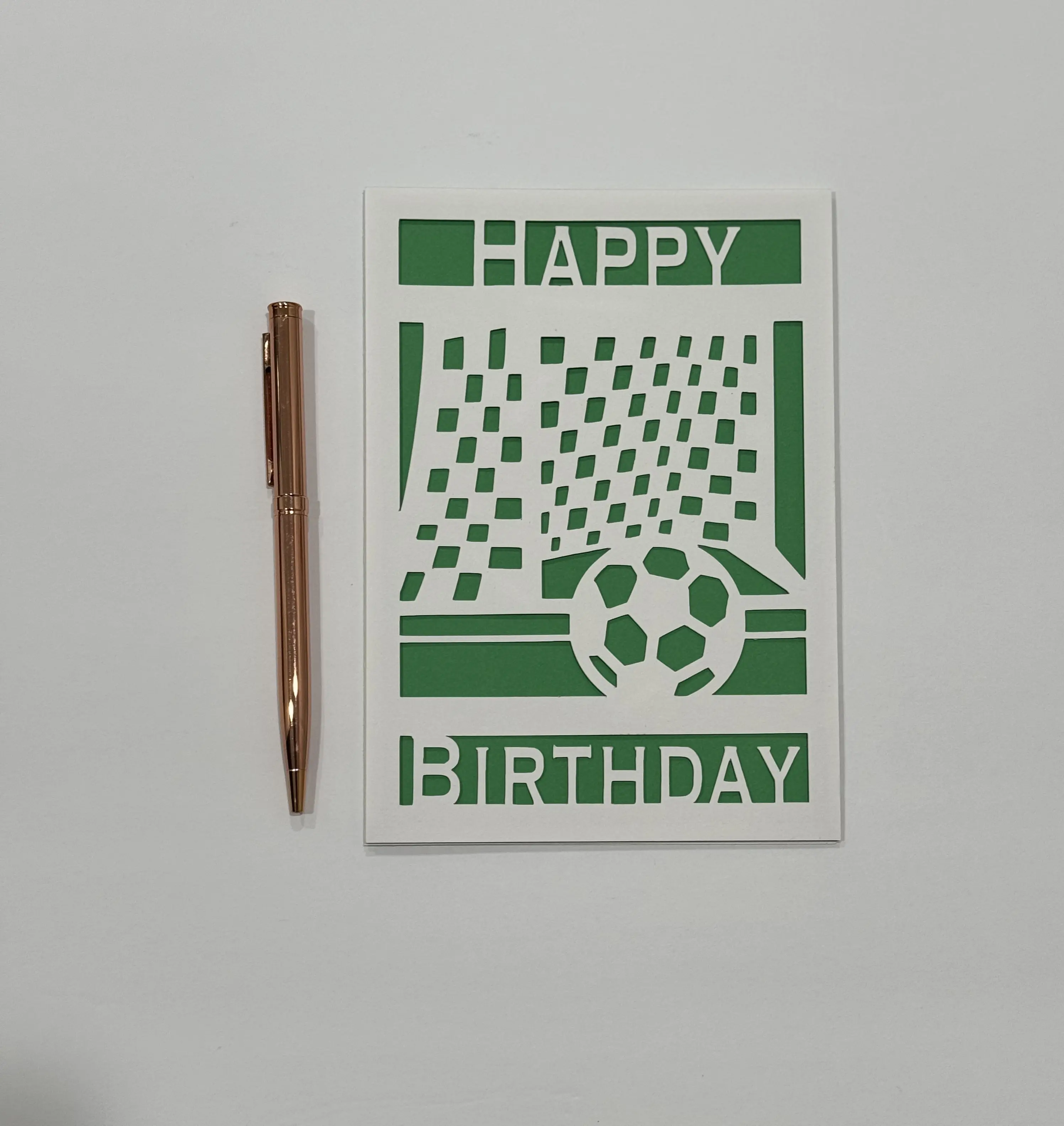 Soccer Birthday Card