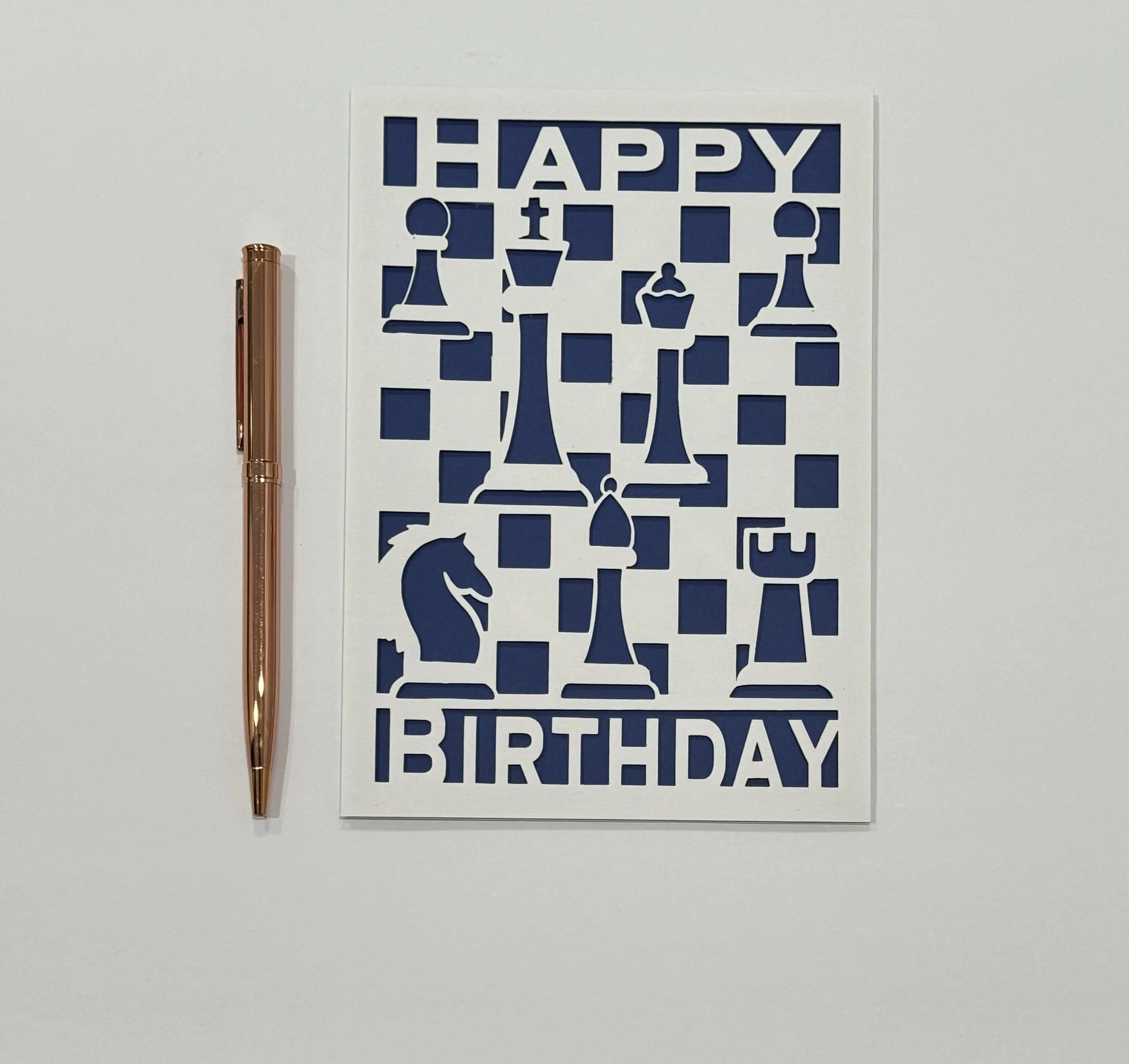 Chess Birthday Card