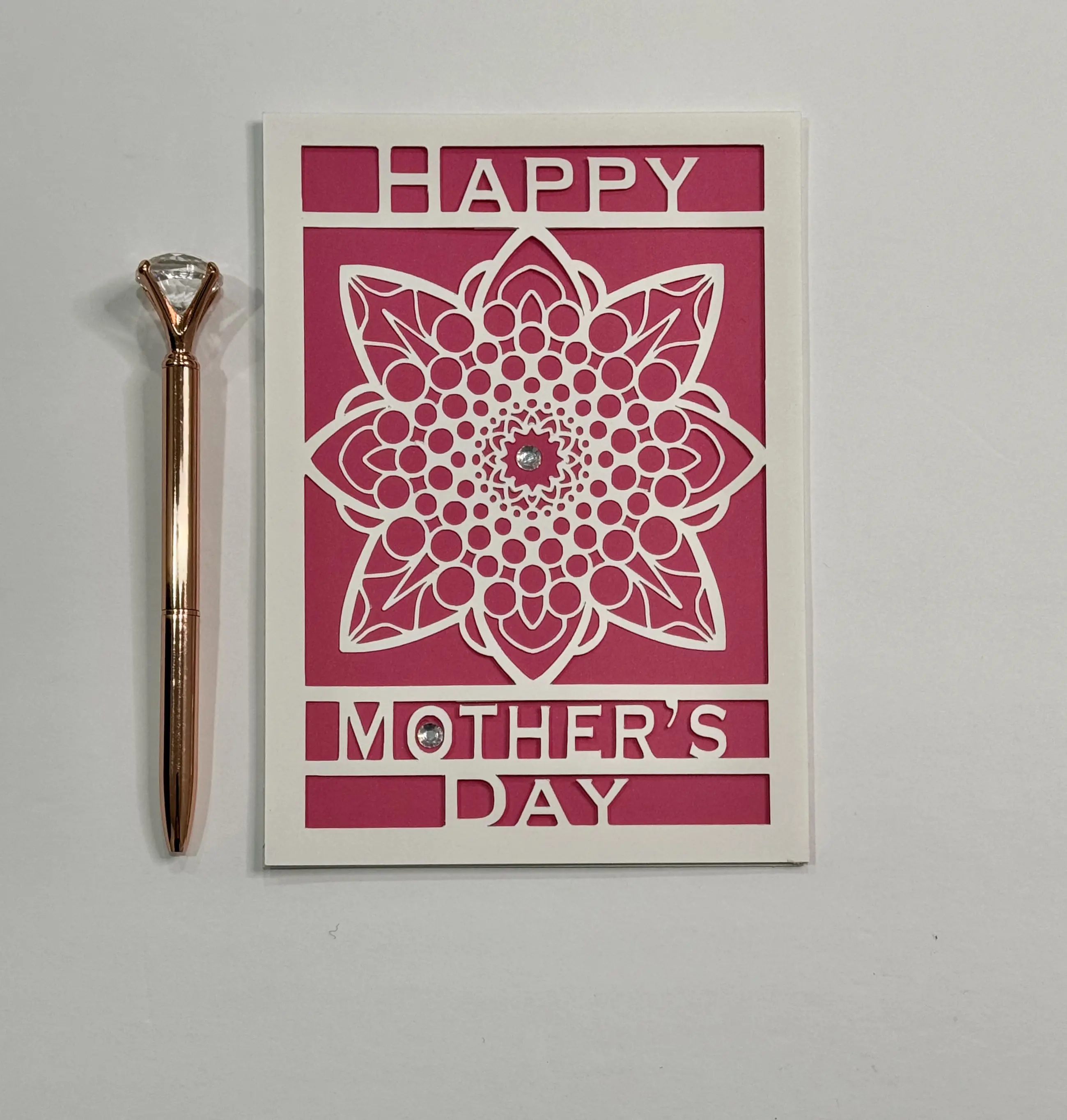 Happy Mother's Day Mandala Card
