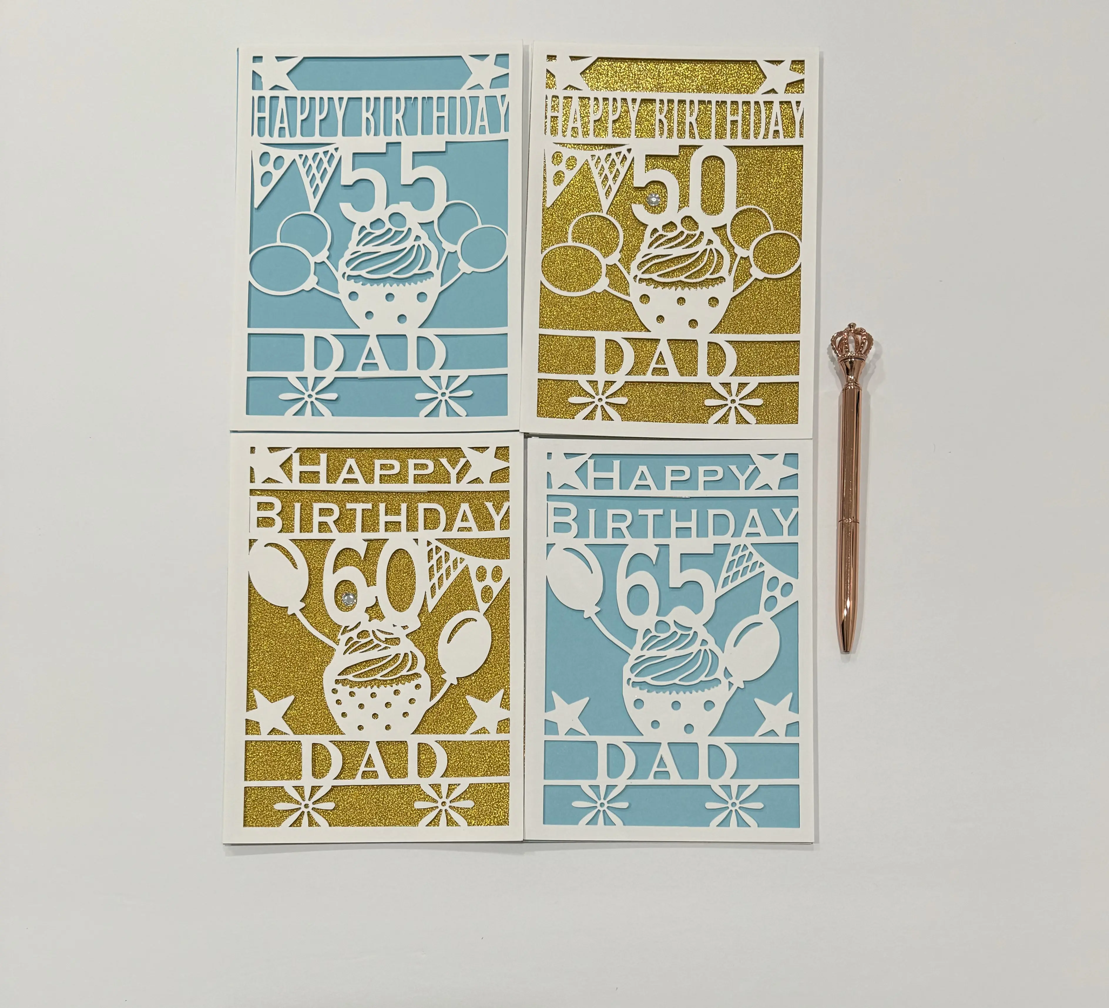 Dad Milestone Birthday Card