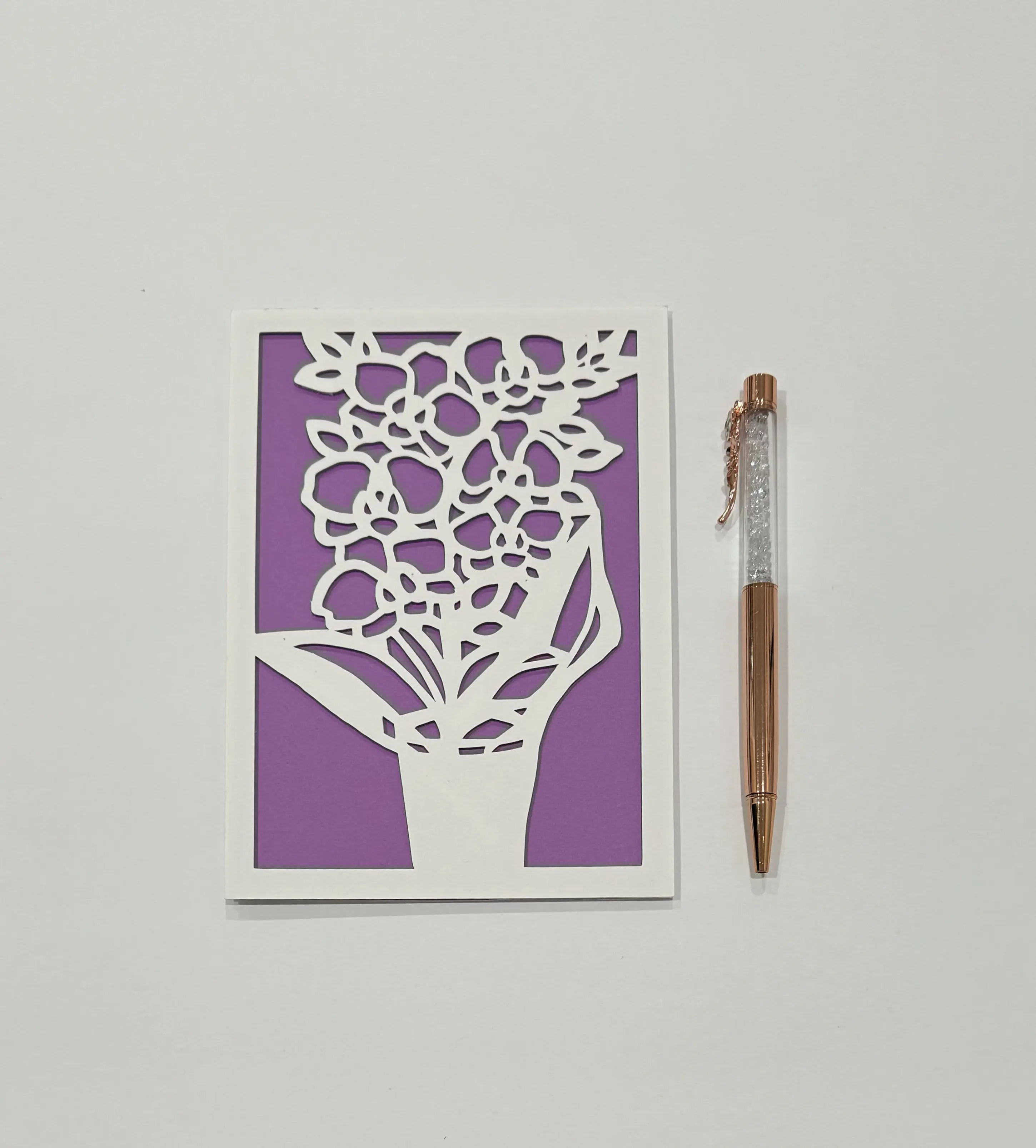 Orchids Card