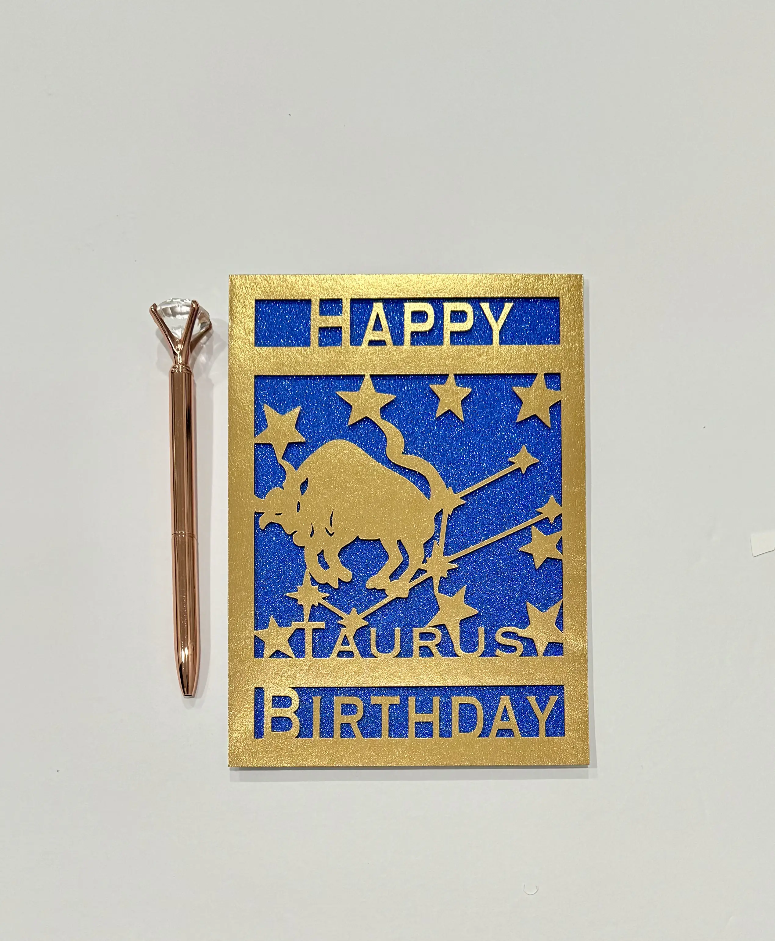 Taurus Birthday Card