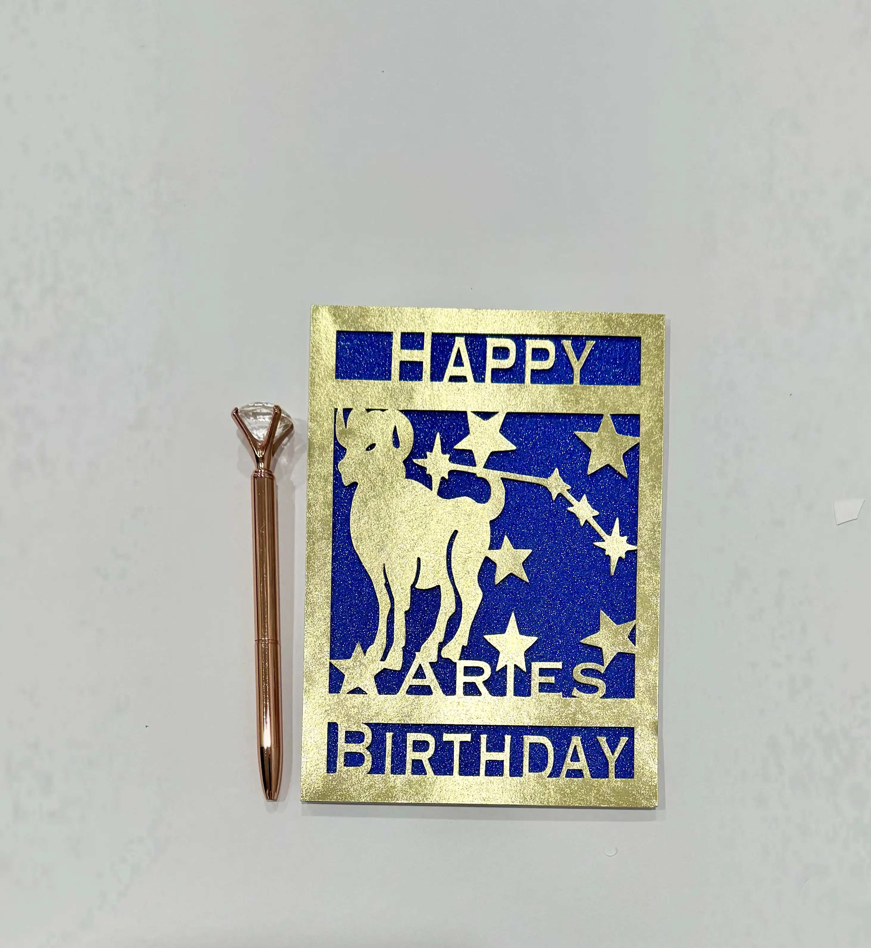 Aries Birthday Card