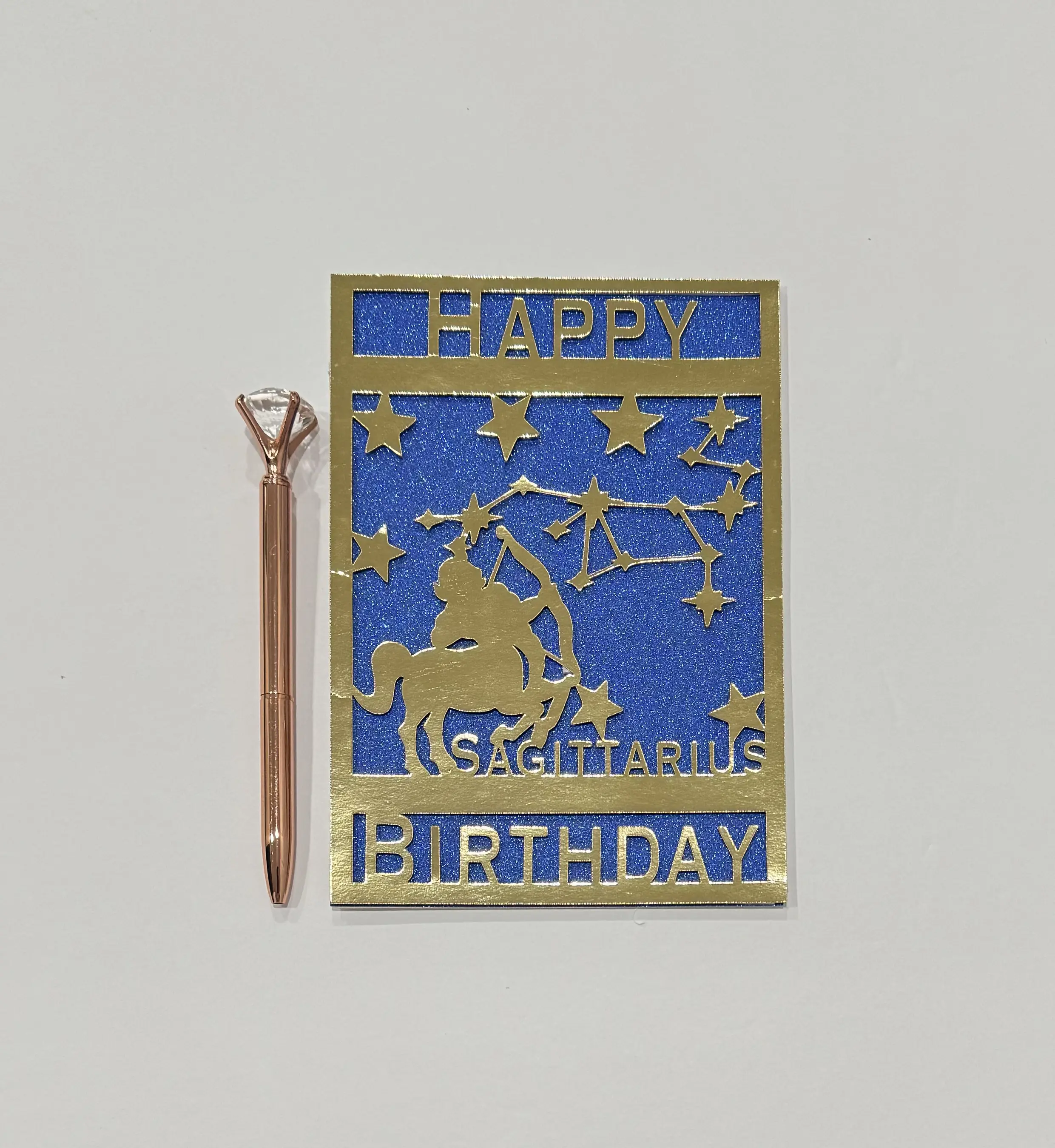 Sagittarius Birthday Card