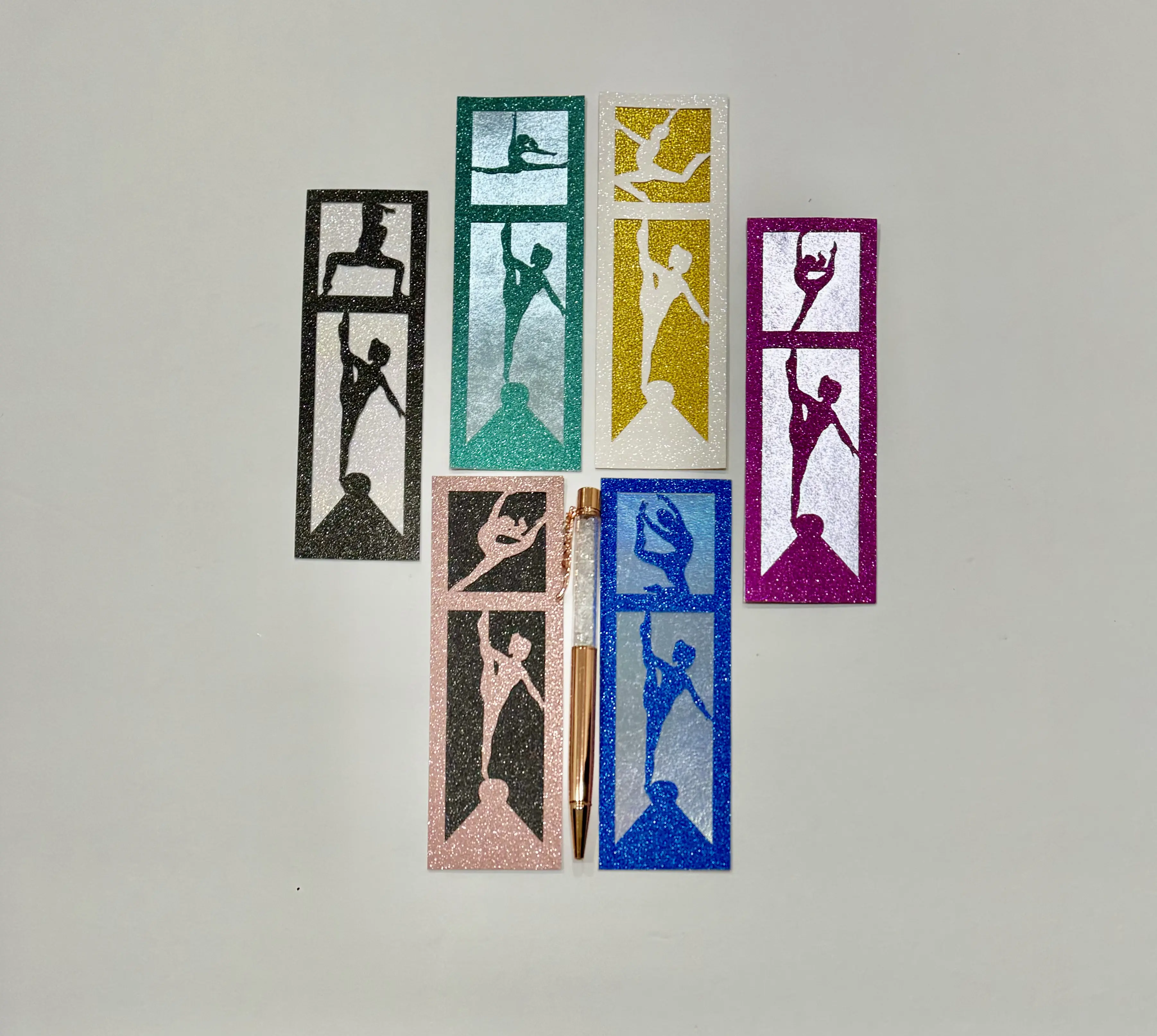 Gymnastics Bookmark Set