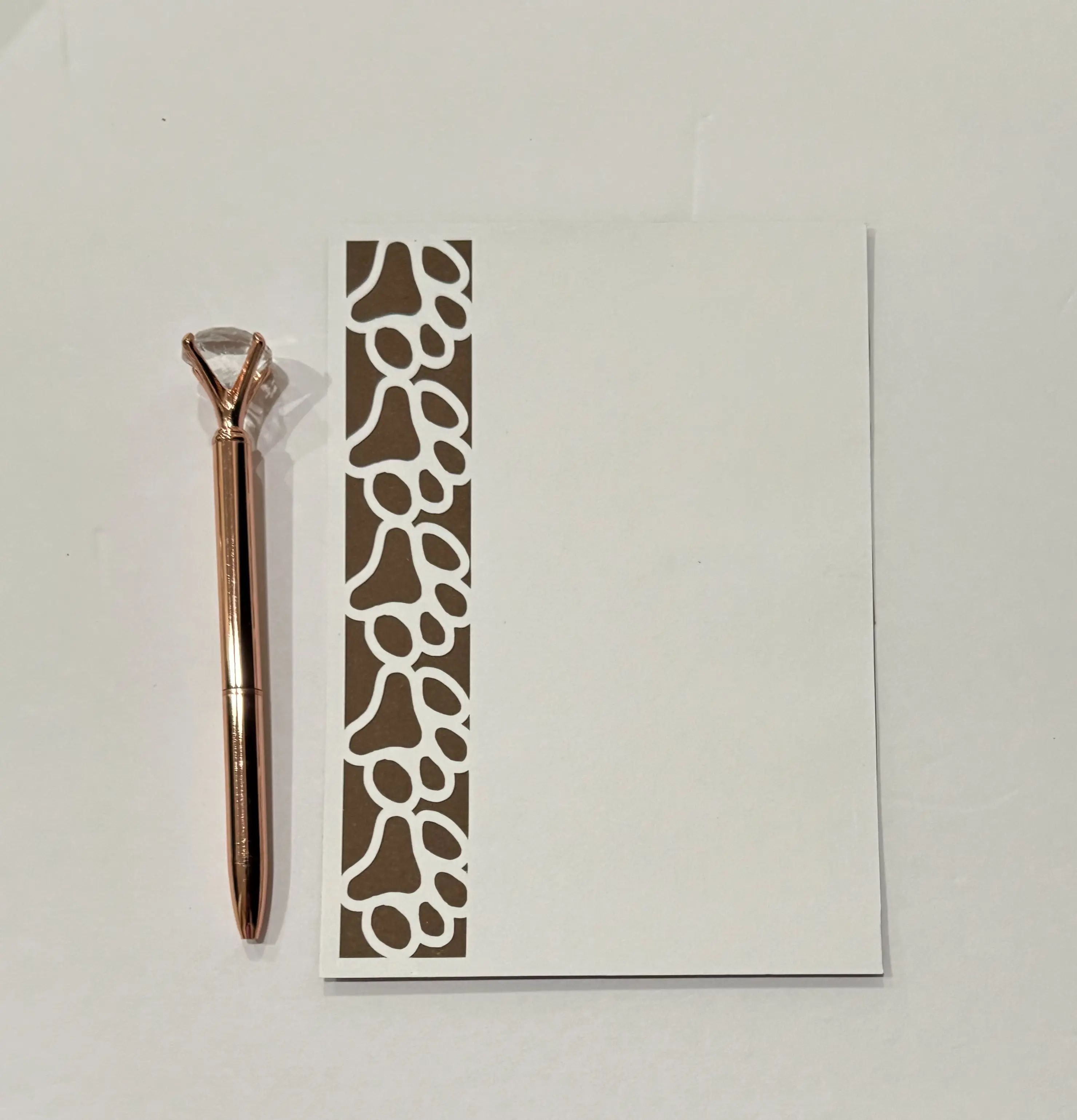 Pawprint Notecards Set of 10