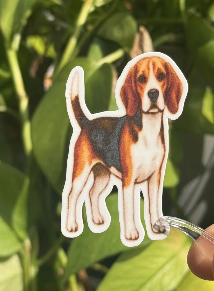 Beagle Die-Cut Sticker