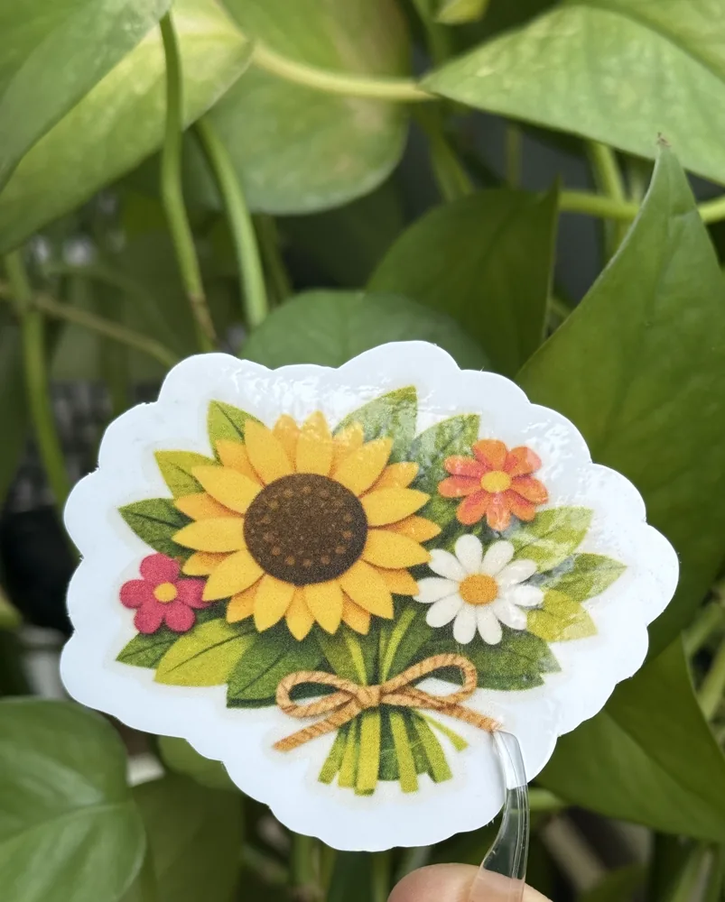 Sunflower Bouquet Sticker