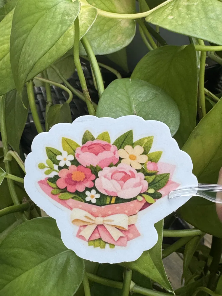 Rose Bouquet Sticker