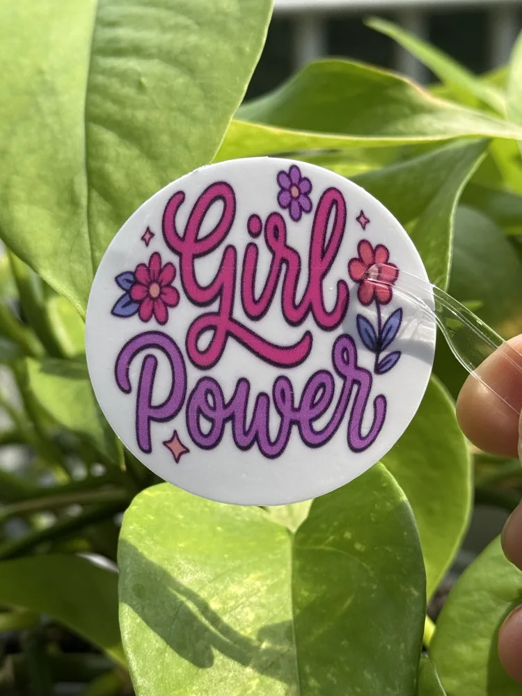 Girl Power Sticker