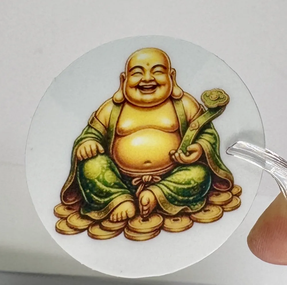 Laughing Buddha Sticker