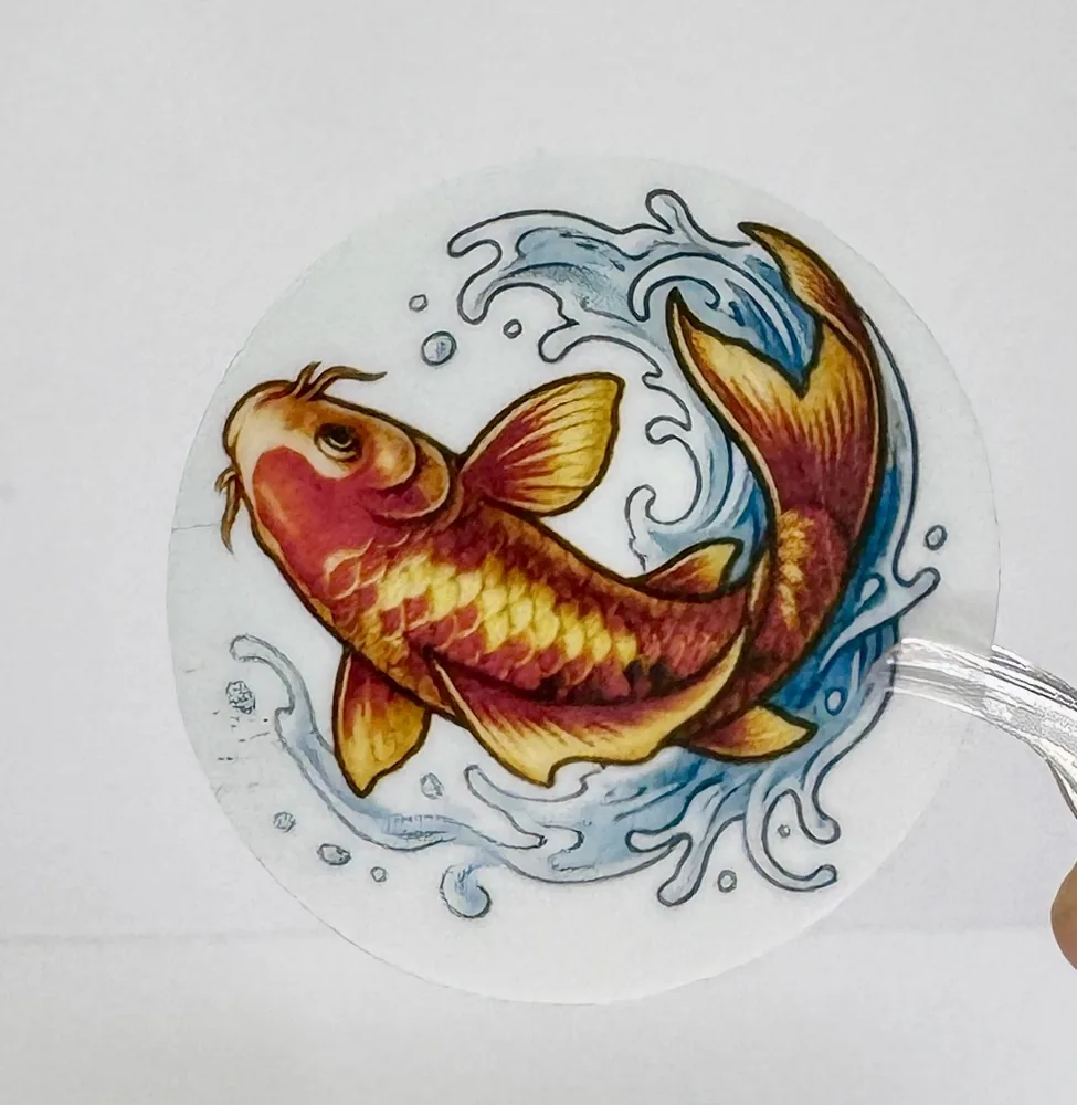 Koi Fish Sticker