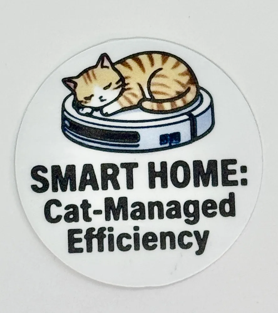 Cat-Managed Smart Home Sticker