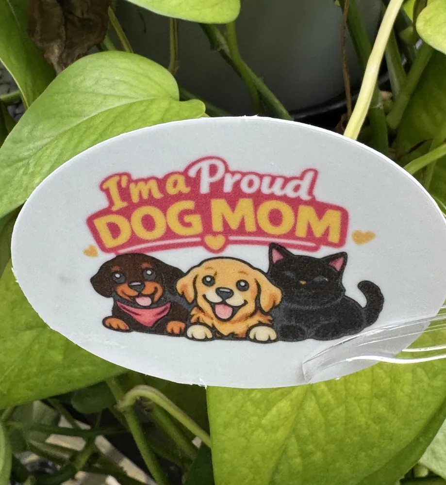 Proud Dog Mom Sticker