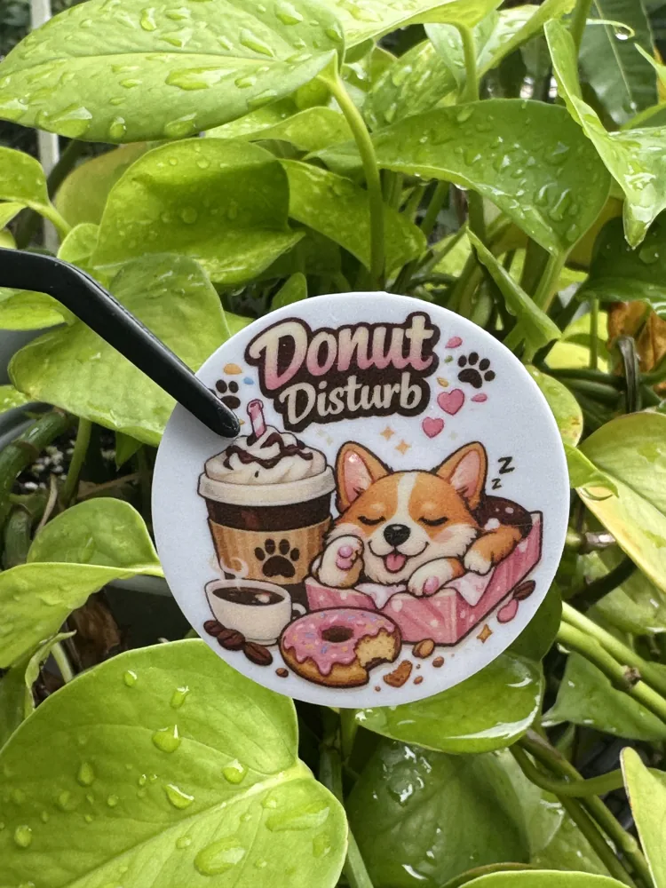 Donut Disturb Sticker